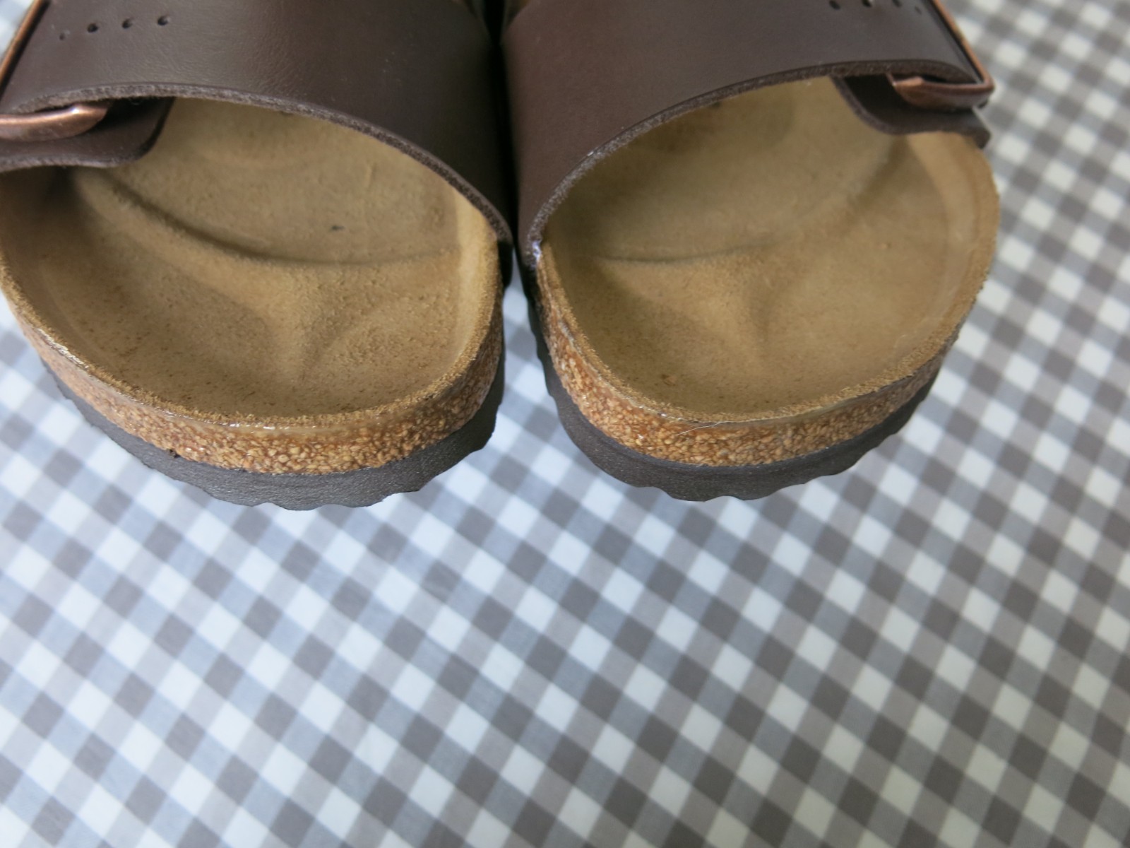 Birkenstock Arizona Birko-Flor® sandals dark brown EU 40 US 9-9.5 regular/wide