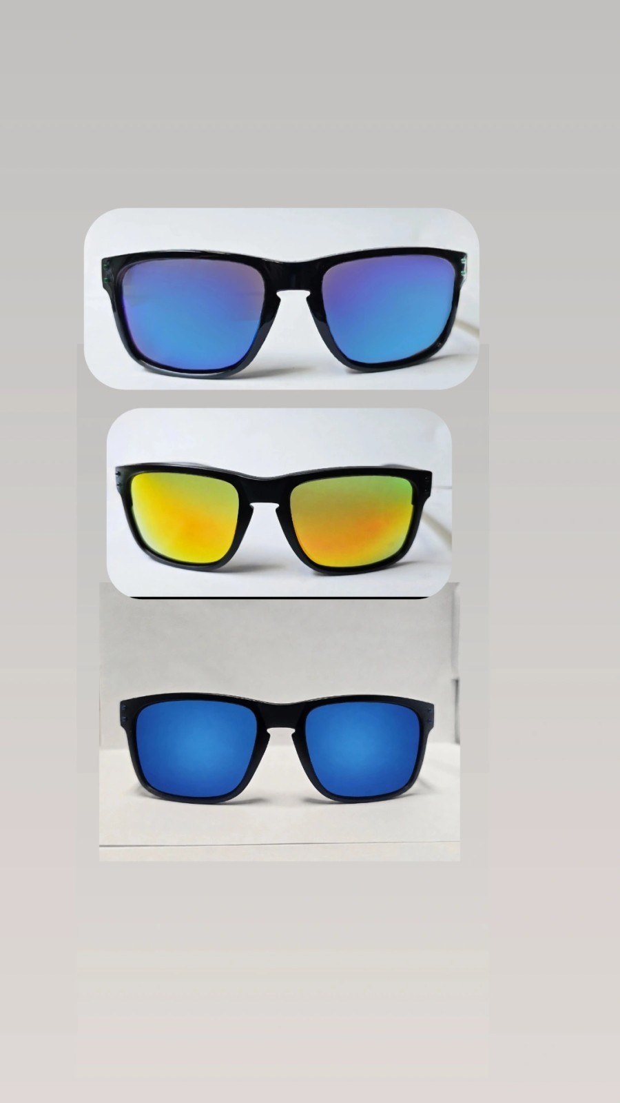 3 Pair Lot- Holbrook Style UV400 Lenses Sunglasses NEW Sport Style Fashion O