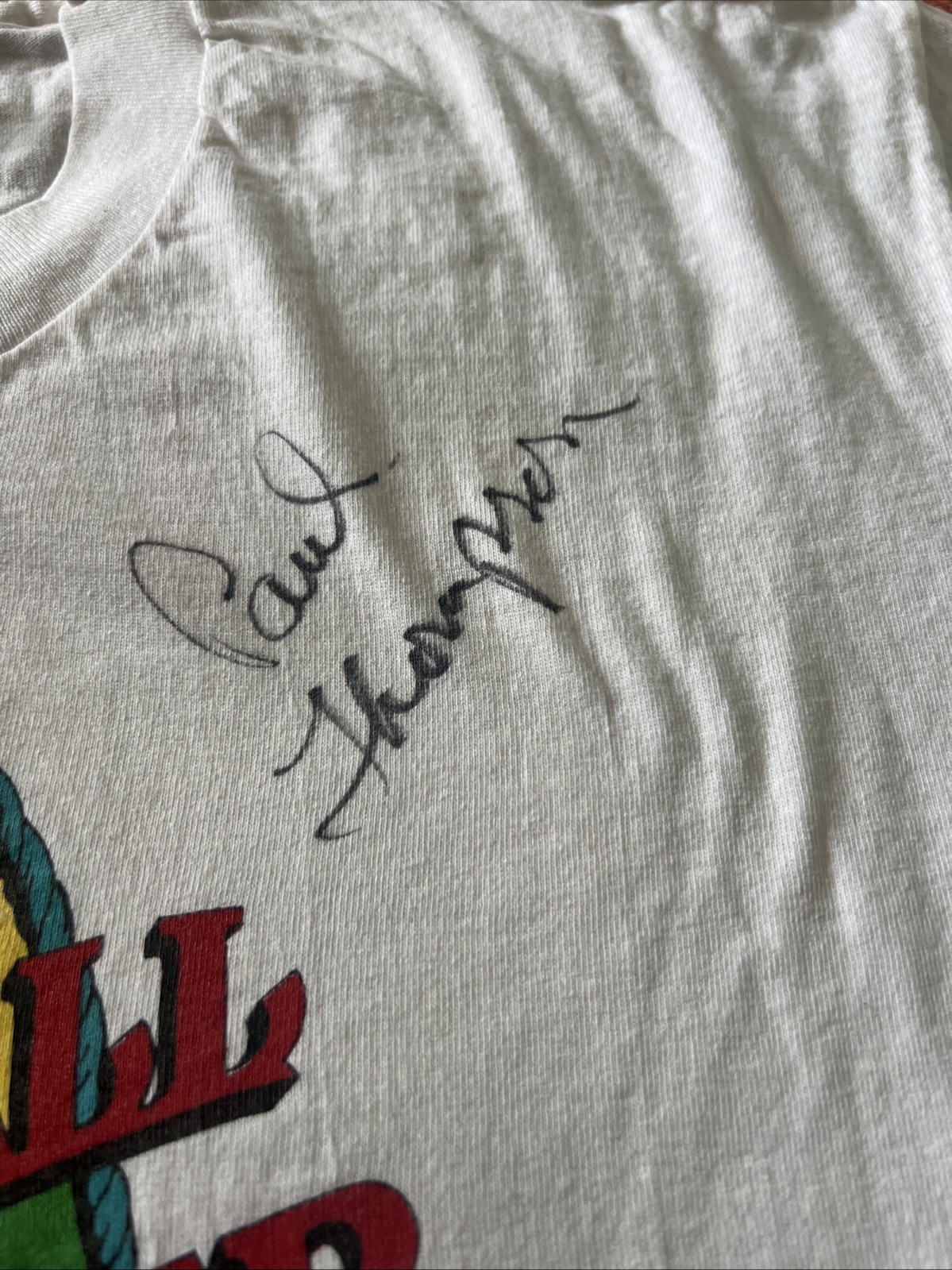 Marshall Tucker Band Autographed Tee shirt Large 1995