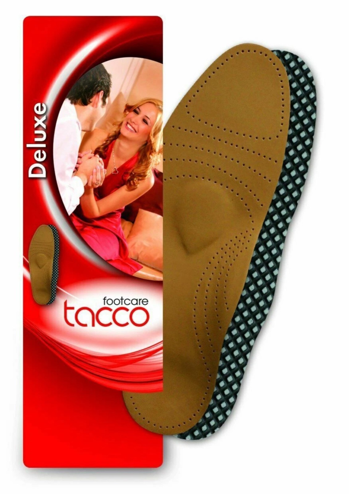 Men’s Tacco Deluxe ErgoDyn Metatarsal Sheepskin Leather Orthotic Arch Supports