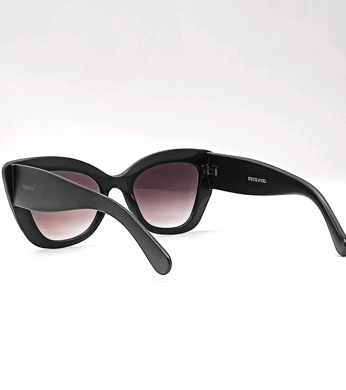 New Frye & Co 3D Smoke Cat Eye Ada 100% UV Protection Ladies Sunglasses