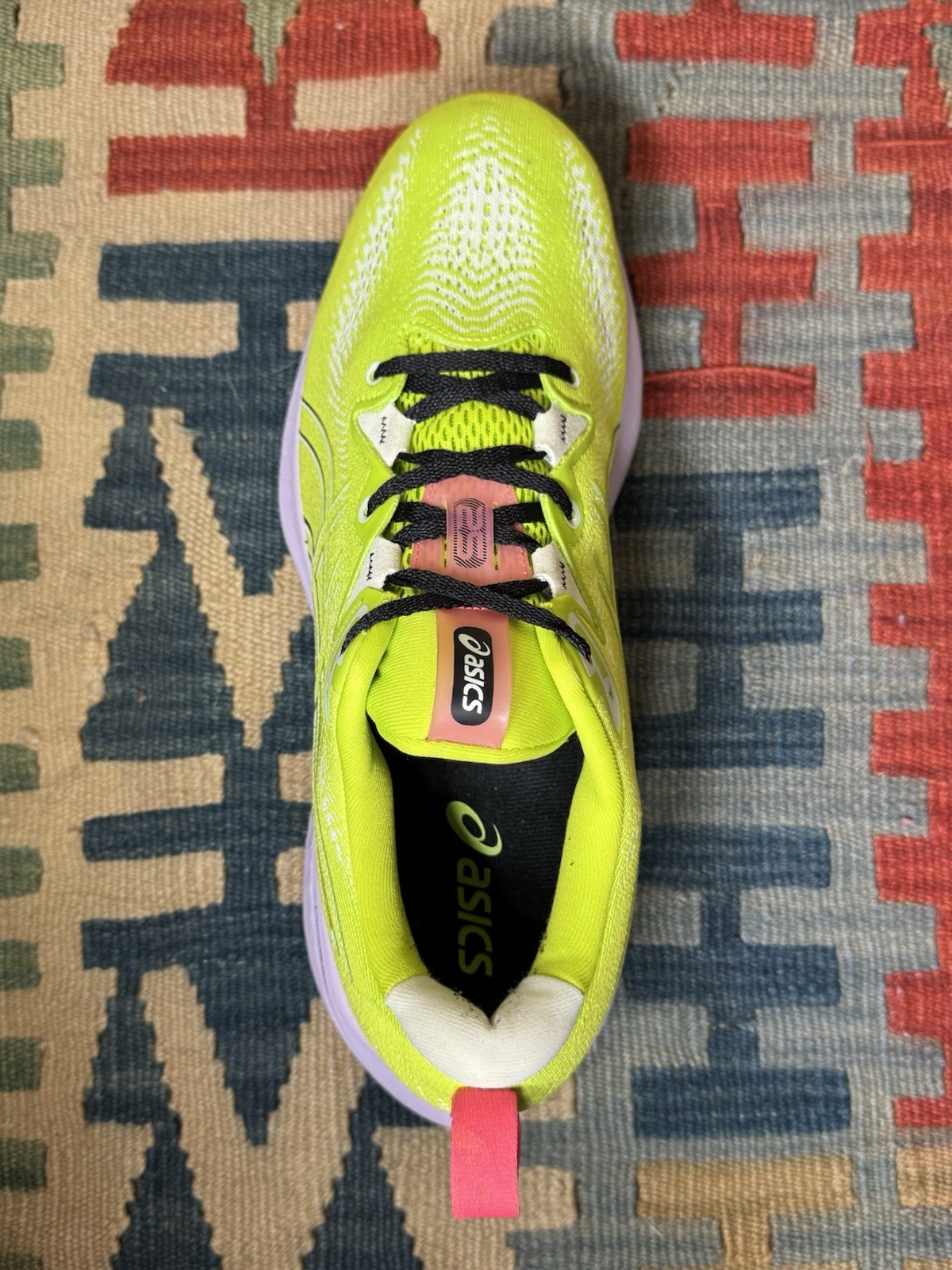 ASICS Gel Cumulus 25 ‘Lime Zest’ Men’s Size 11.5 1011B621300 Running Shoes