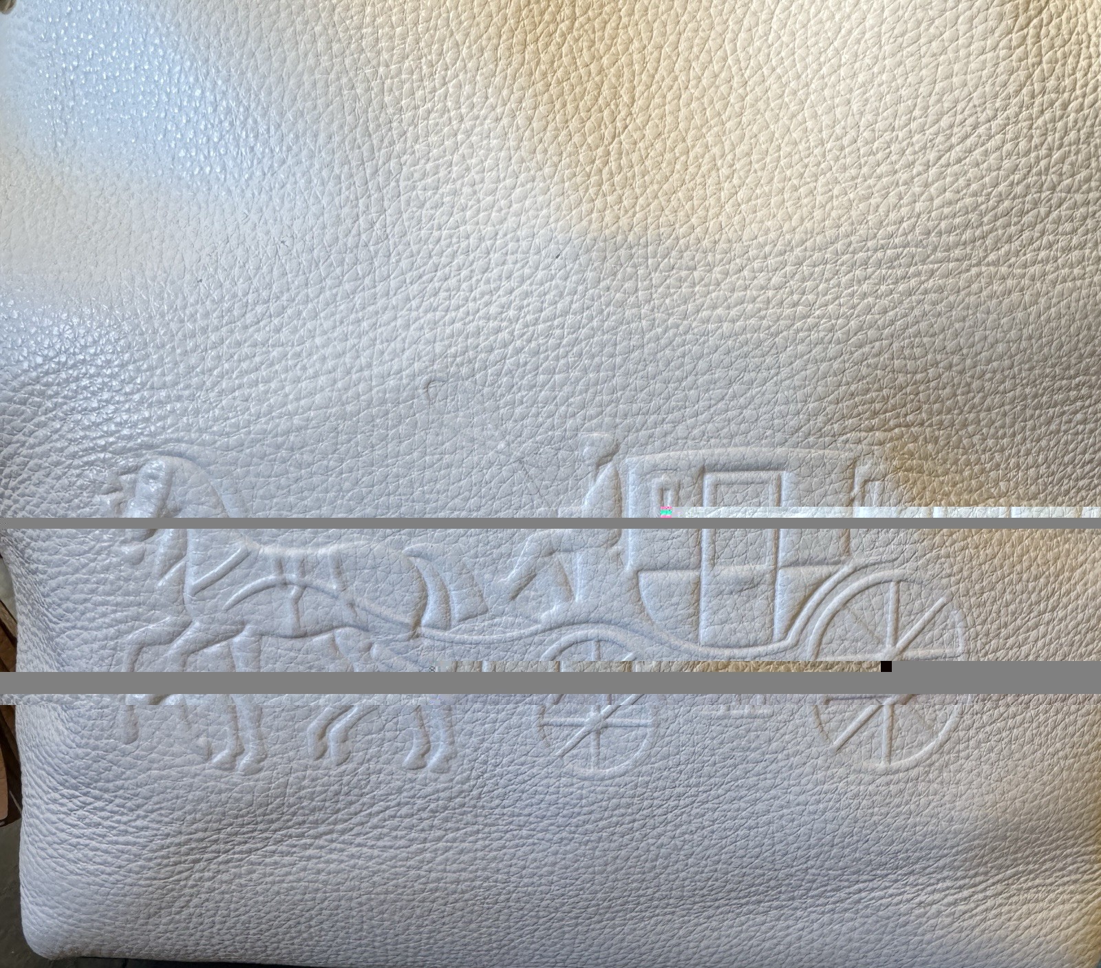 Coach Andy Tote Bag With Embossed Horse And Carriage Logo