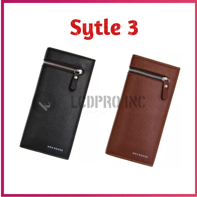Mens RFID Blocking Leather Wallet Credit Card ID Holder Zipper Purse Waterproof