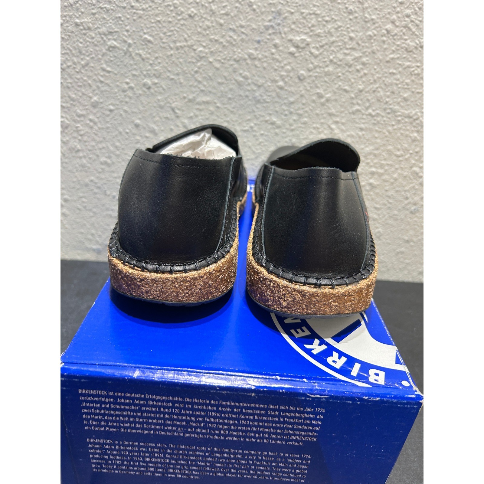 Birkenstock Callan Leather Black EU 43 US M10 Mens