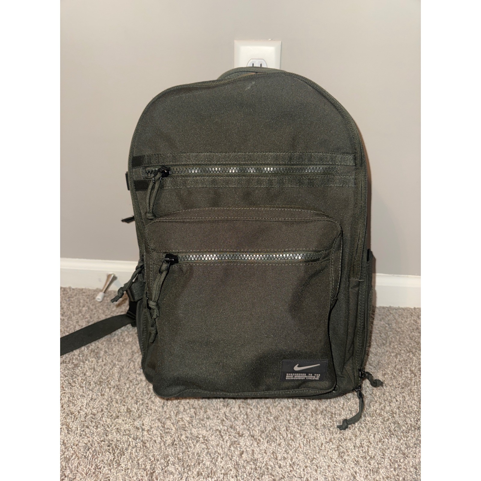 Nike SFS Responder Backpack Olive Green Tactical Military Style BA4886-322