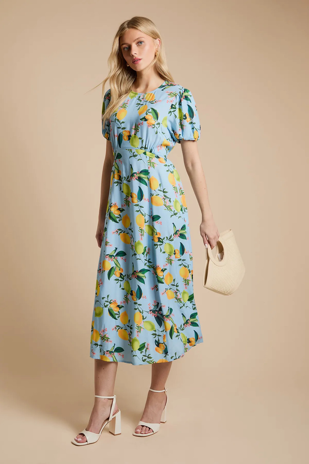 Dorothy Perkins Blue Midi Dress Womens Daywear Dresses