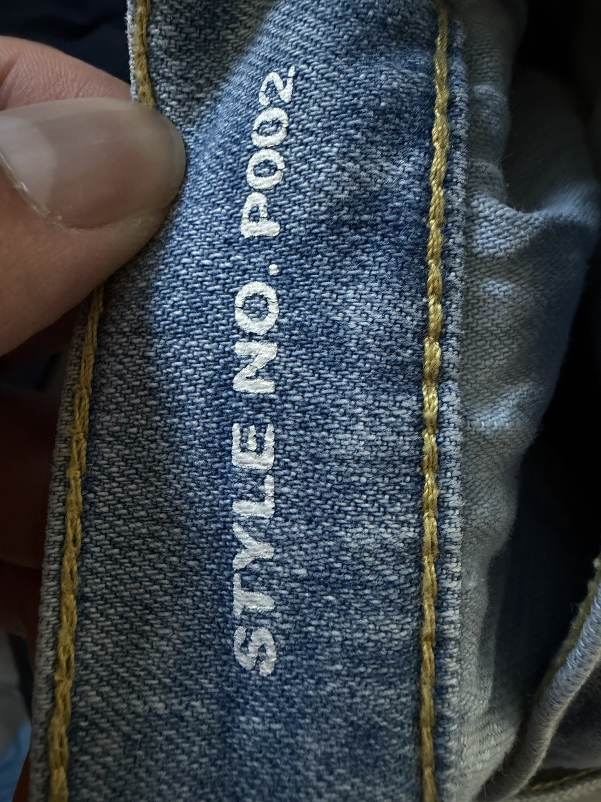Purple Jeans Size 32 P002 Light Indigo Blowout Denim