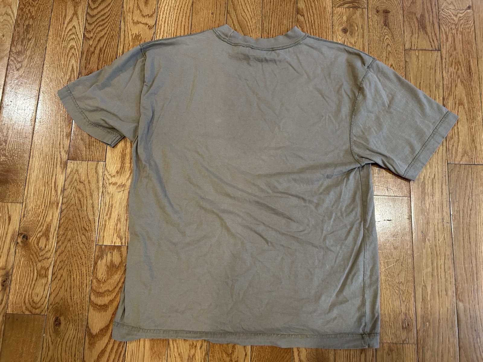 WXYZ Mfg. Co. Visual Industries Los Angeles T-Shirt Men’s Medium Brown Cotton