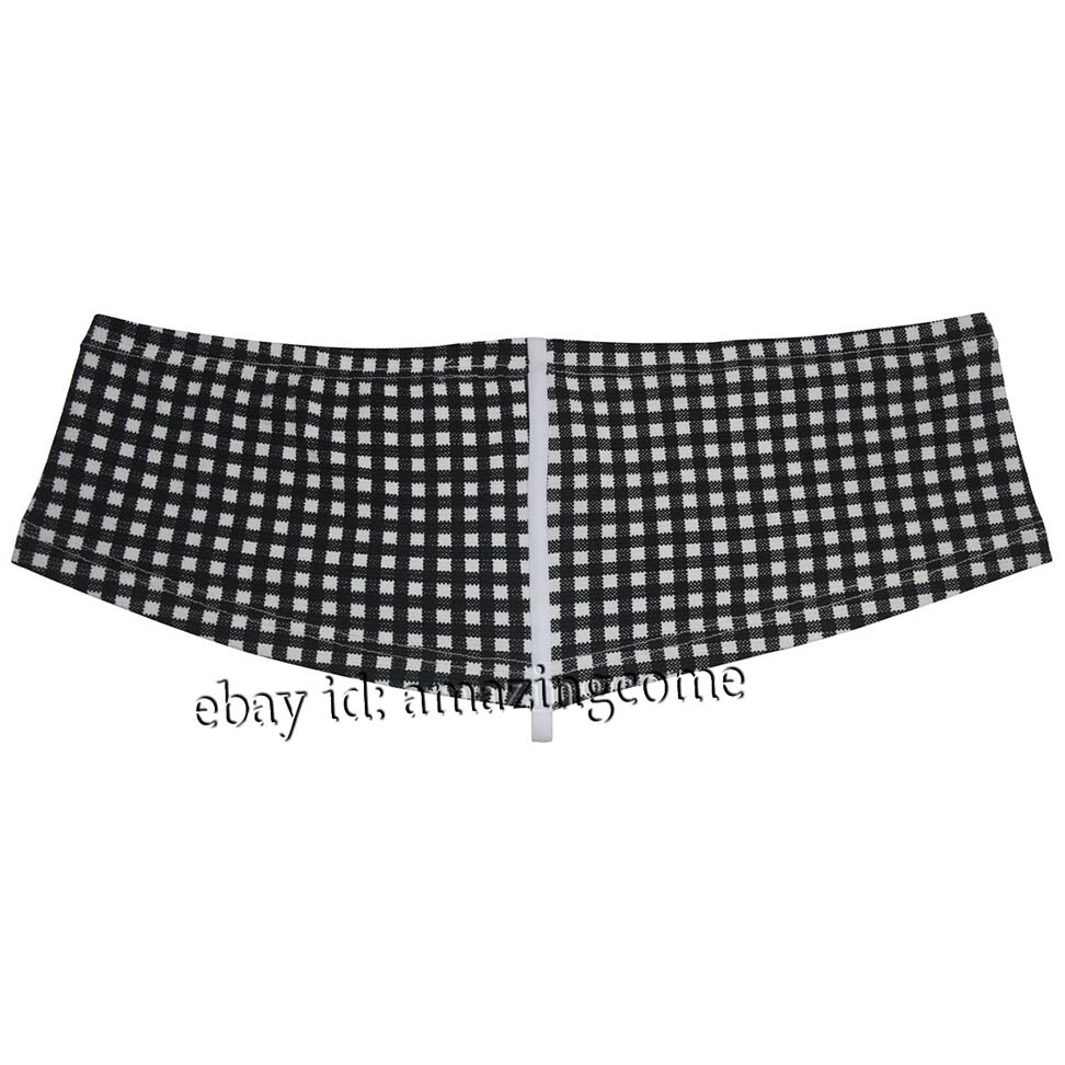 Men Bubble Knitted Fabric Thong Boxers Underwear Soft & Elastic & Cheeky Briefs