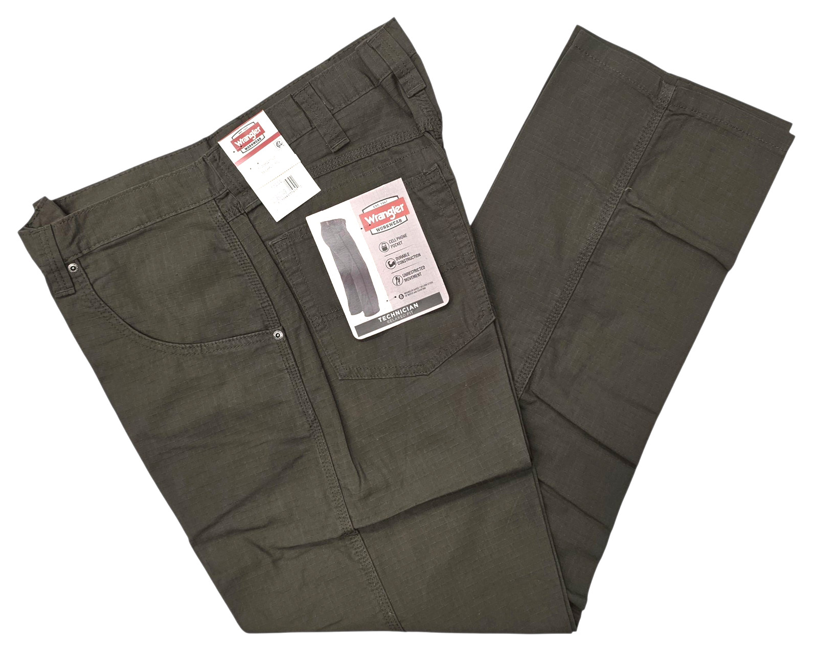 Wrangler #11850 NEW Men’s Technician Relaxed Fit Pants