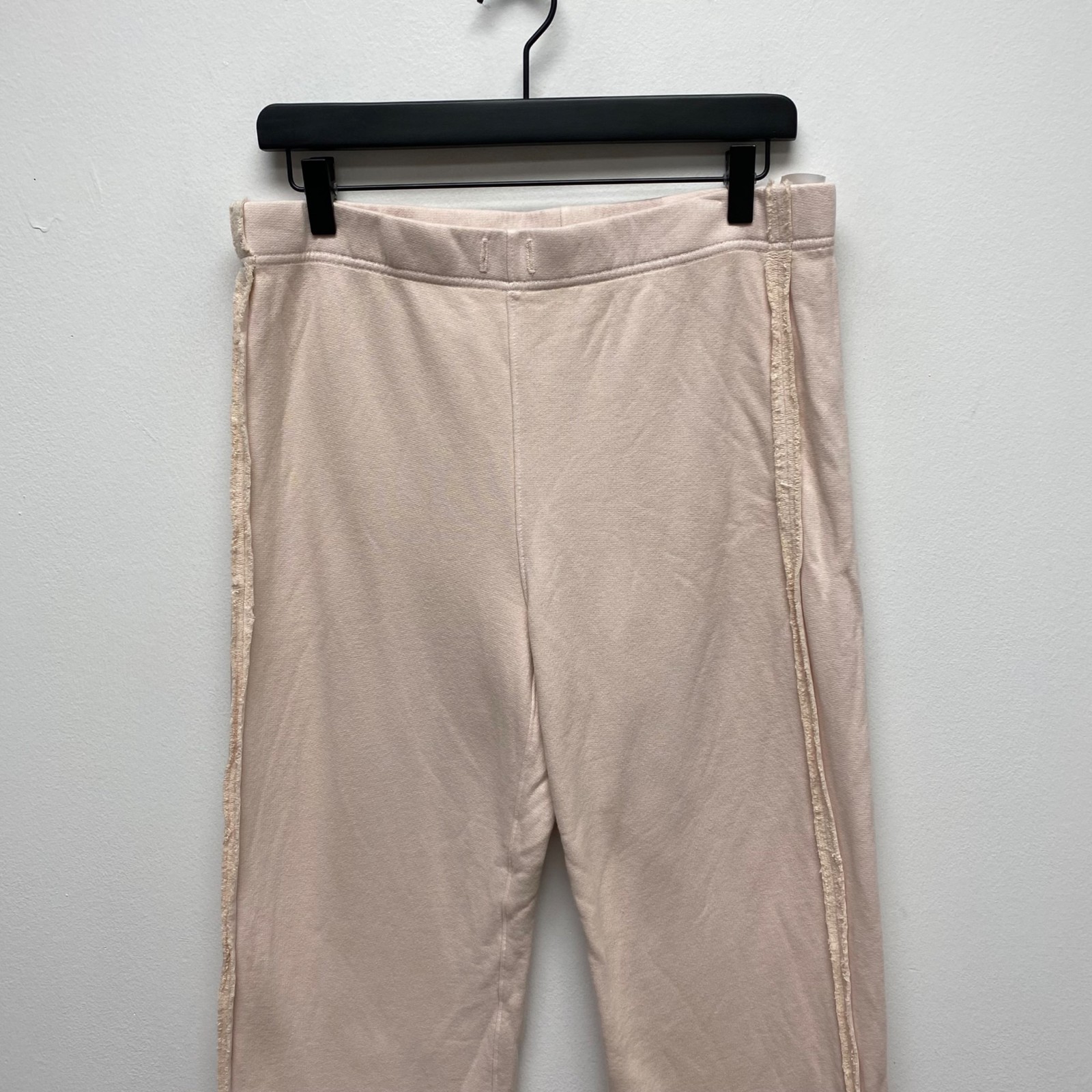 Frank & Eileen Bella Sweatpants Pink Medium Full Length NWOT Missing Drawstring