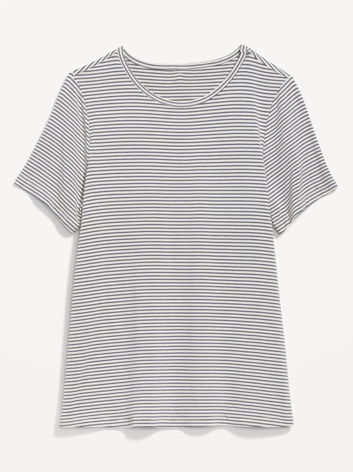 Old Navy Women’s Short-Sleeve Luxe Striped T-Shirt Top Size M L XL XXL 2X 3X $20