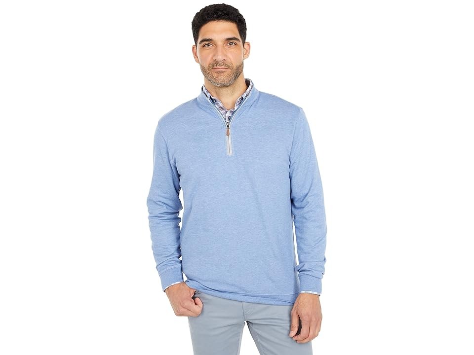 johnnie-O Sully 1/4 Zip Pullover – DNU Mens Laguna Blue (7852509)
