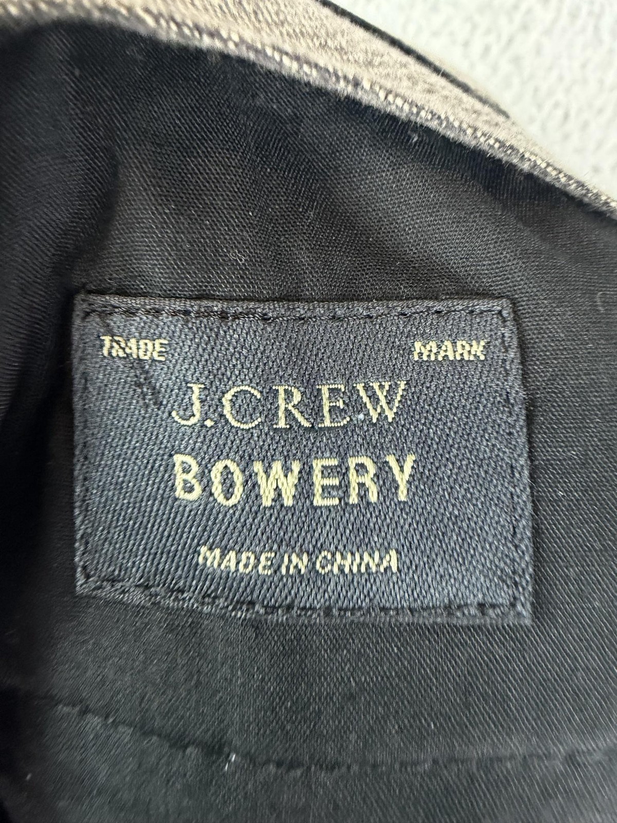J.Crew Bowery Dress Pants Mens 36×32 Gray Classic Fit Wool Lined Business Office