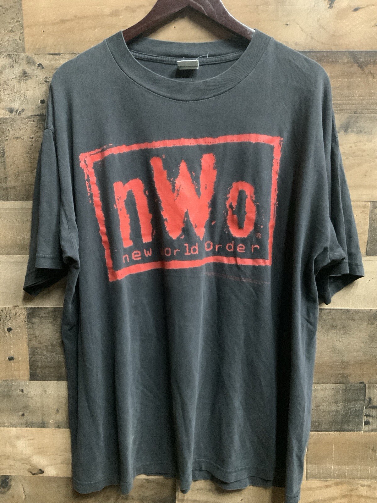 VINTAGE 1998 – XL NWO New World Order “Bad Has Arrived” RARE Wrestling T-Shirt