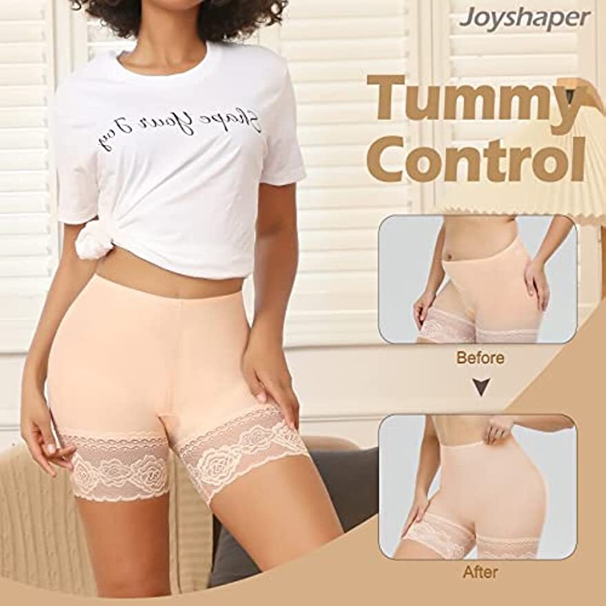 Women Boyshorts Tummy Control Slip Shaper Shorts Anti Chafing Seamless Underwear