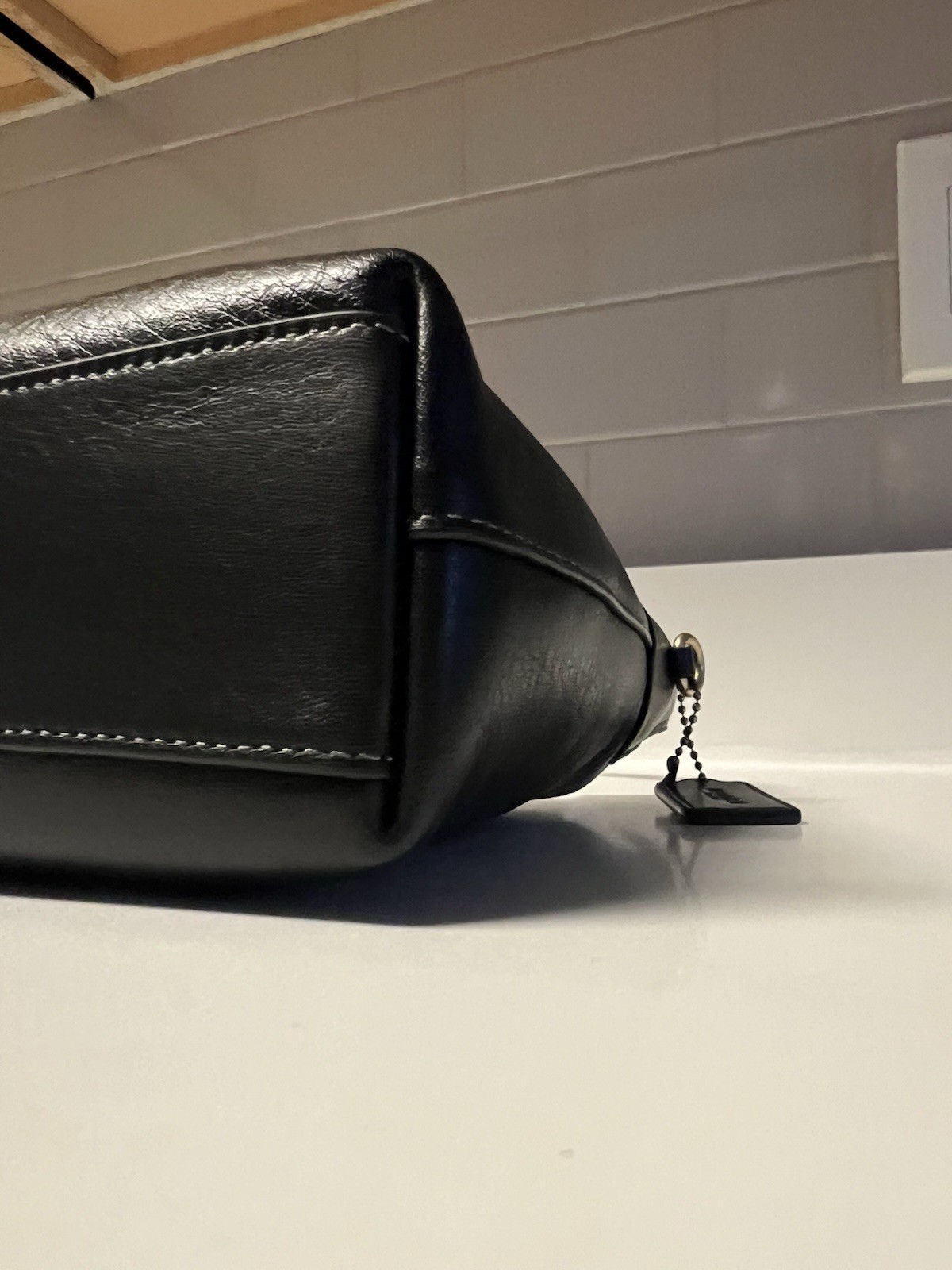 Coach Brooklyn 23 In Brass/Black. CW614. NWT.