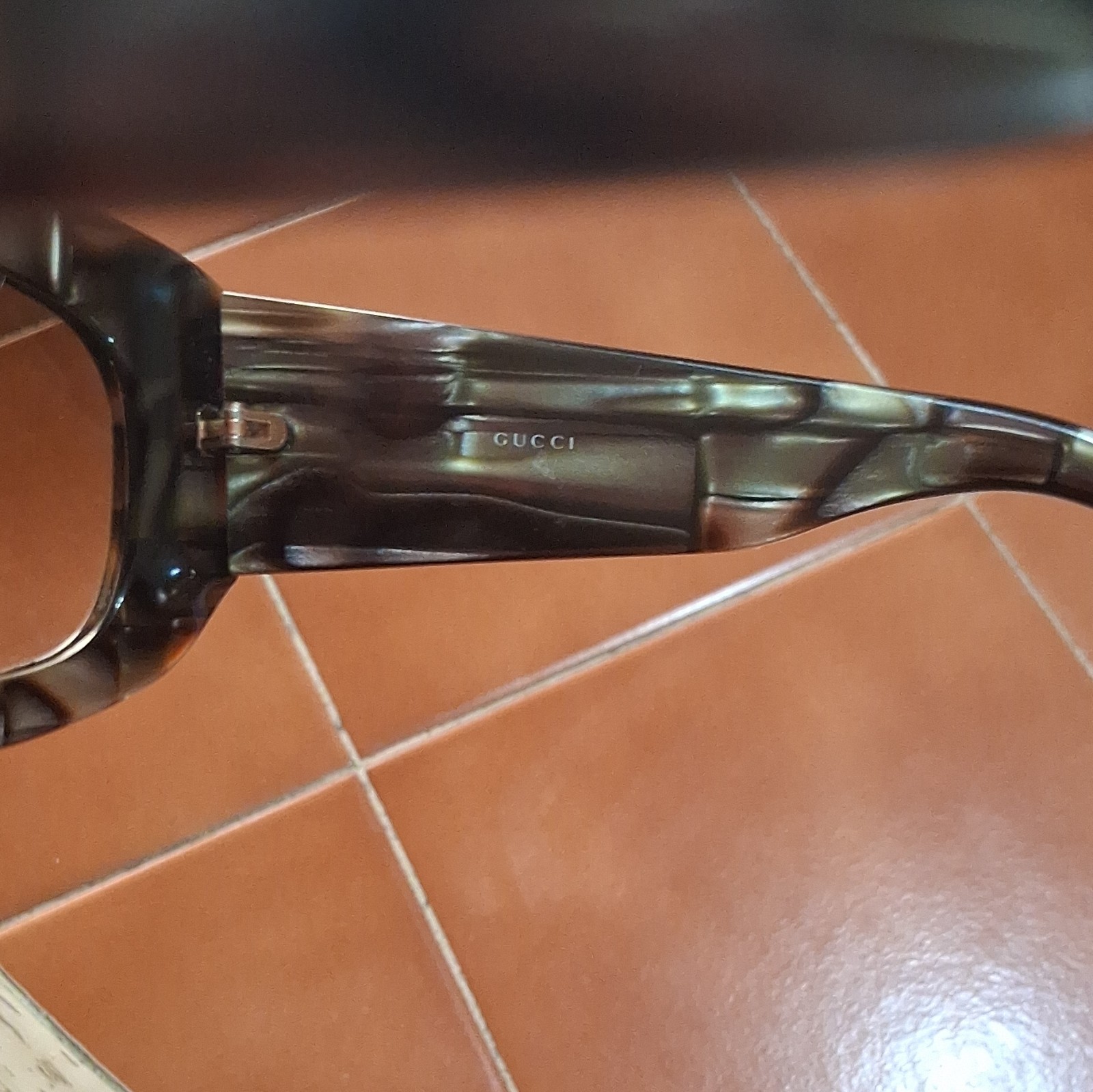 Gucci GG 2971/N/S Square Tortoise Sunglasses Brown Gradient UV400 125mm