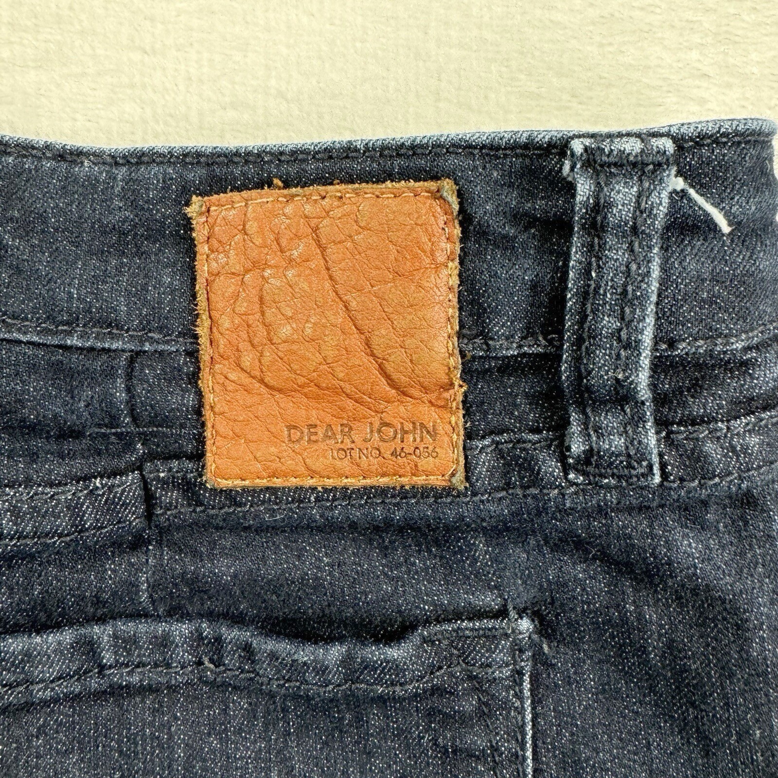 Dear John Denim Womens 28 Modern Luxury Skinny Jeans Dark Wash Stretch Tailored
