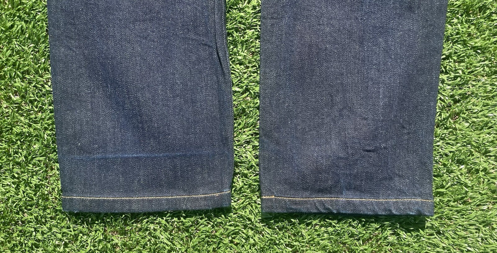 Buck Mason Jeans 34×32 Standard Fit Stretch Denim Cotton Blue Mad in the US