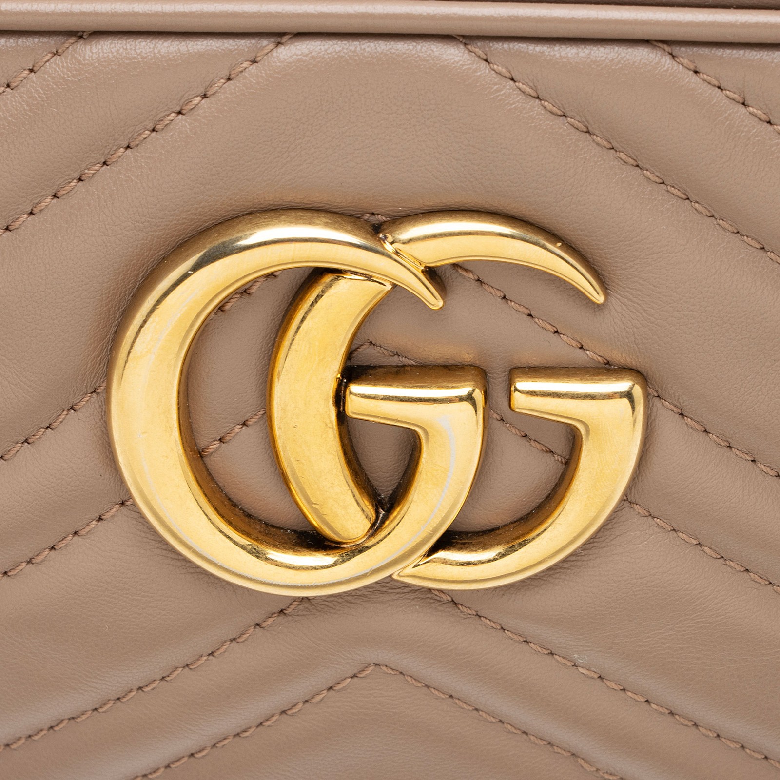 Gucci Matelasse Leather GG Marmont Small Camera Bag