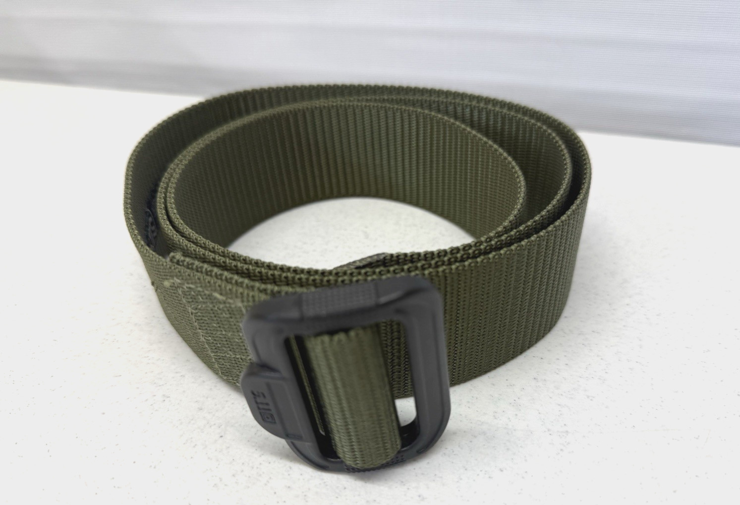 5.11 Tactical TDU Belt in TDU/Ranger Green Heavy Duty Nylon 59552 1.75″ x 52.5″