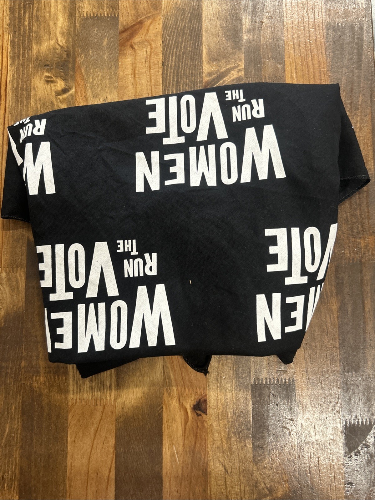 Women Run The Vote Bandana Handkerchief 21”x22”