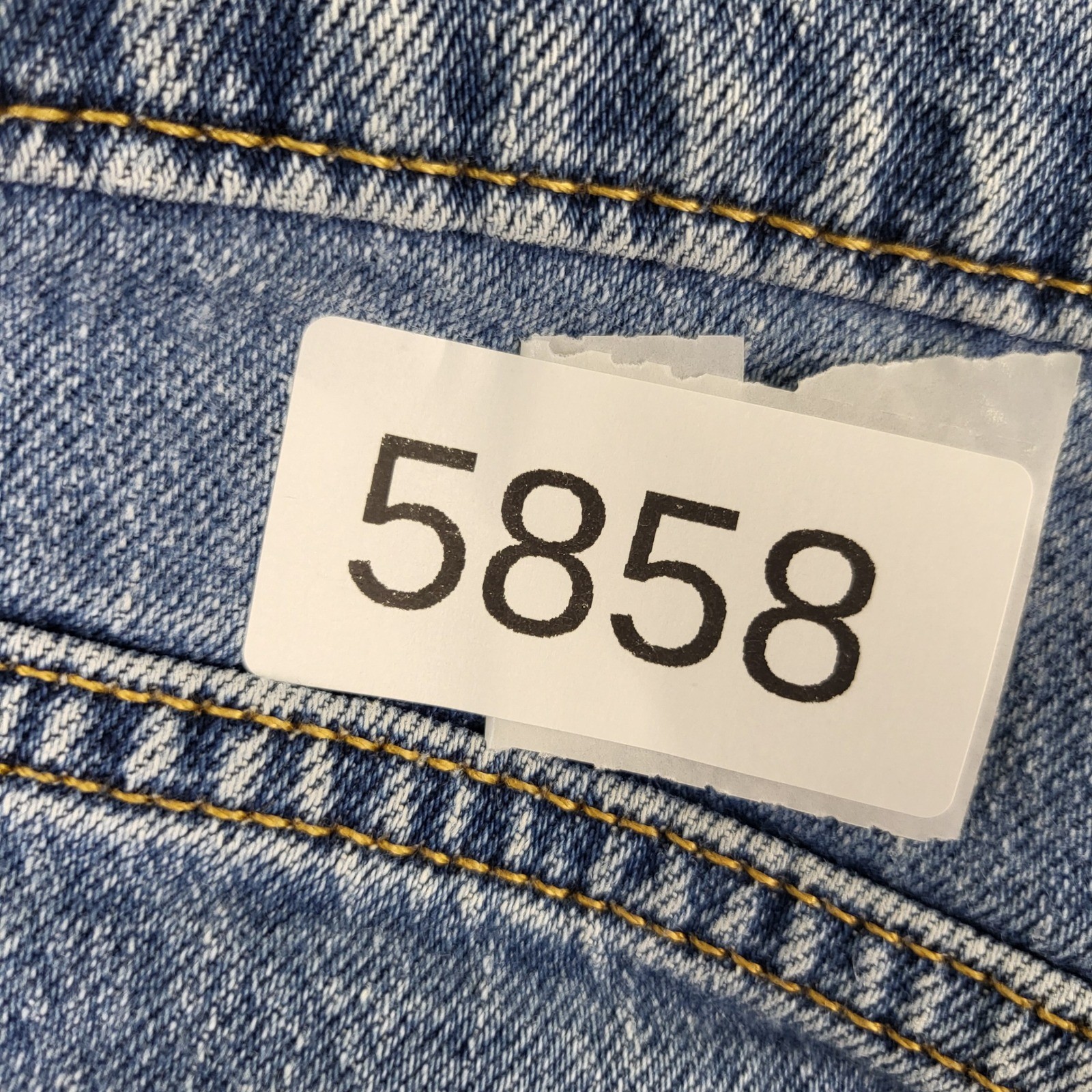 Levi’s 505 Regular Fit Jeans Men 36×30 Blue Excellent WaterLess Denim 00505-2958