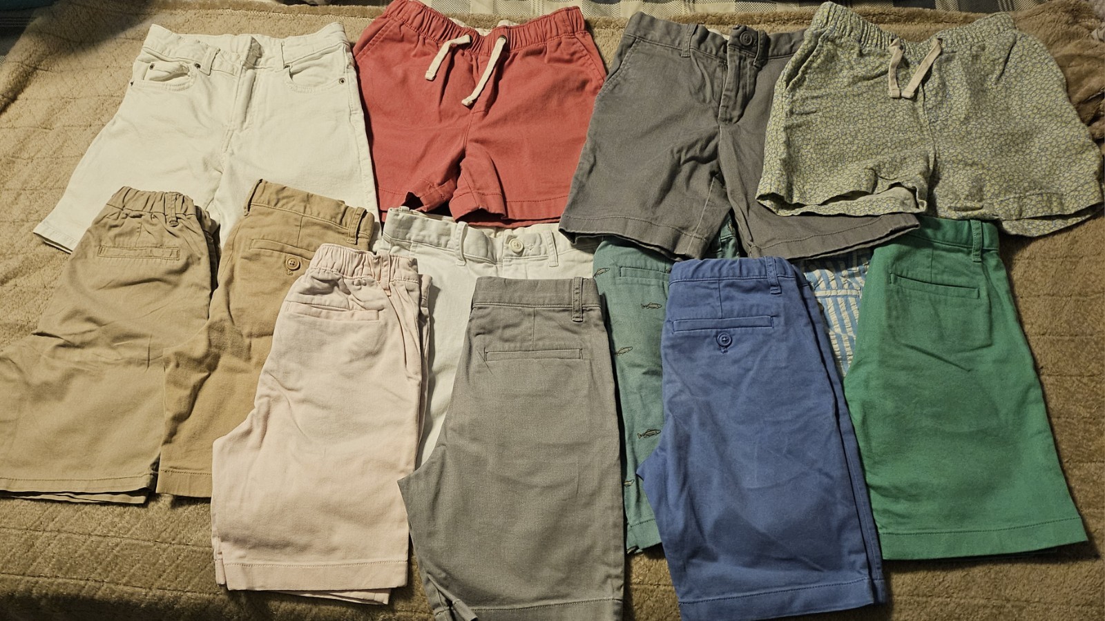 Jcrew Zara H & M Boys size 7 Shorts Lot 13 Multicolor Assorted Colors/Styles