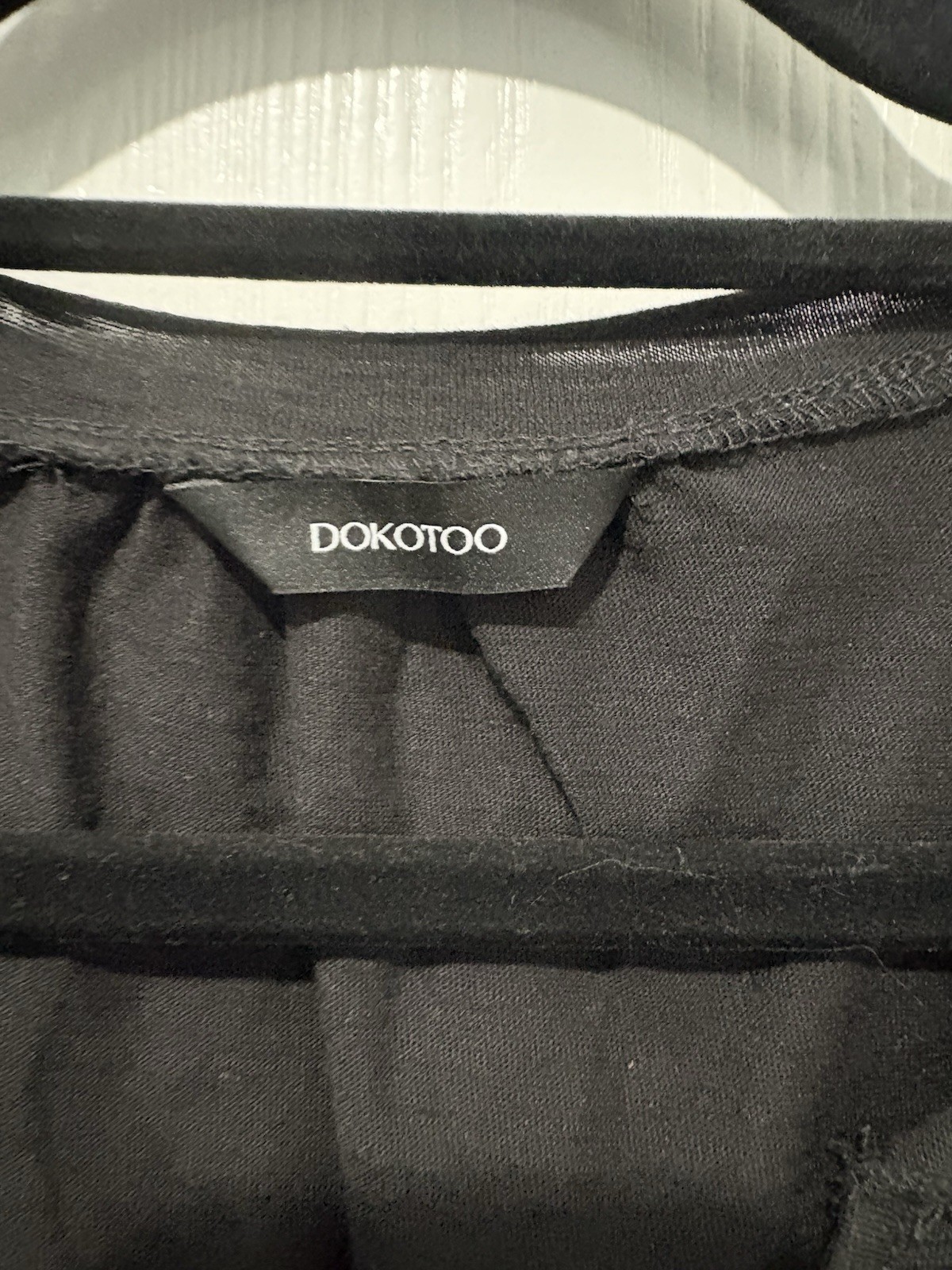 Black Frill Tshirt, 2X