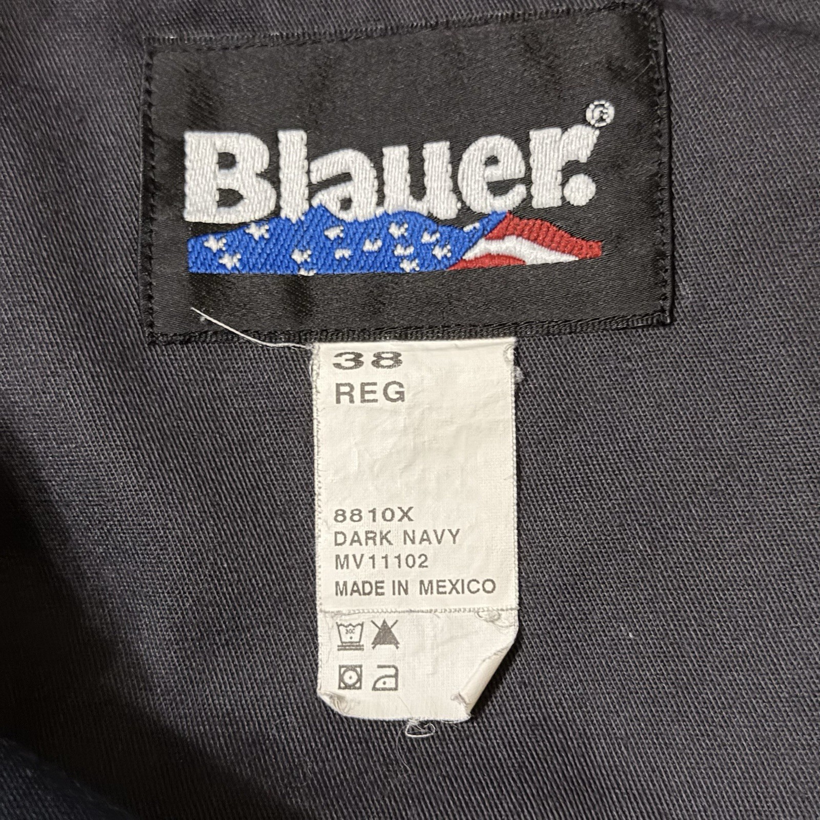 Blauer Dark Navy Cargo Work Pants Size 38 Regular