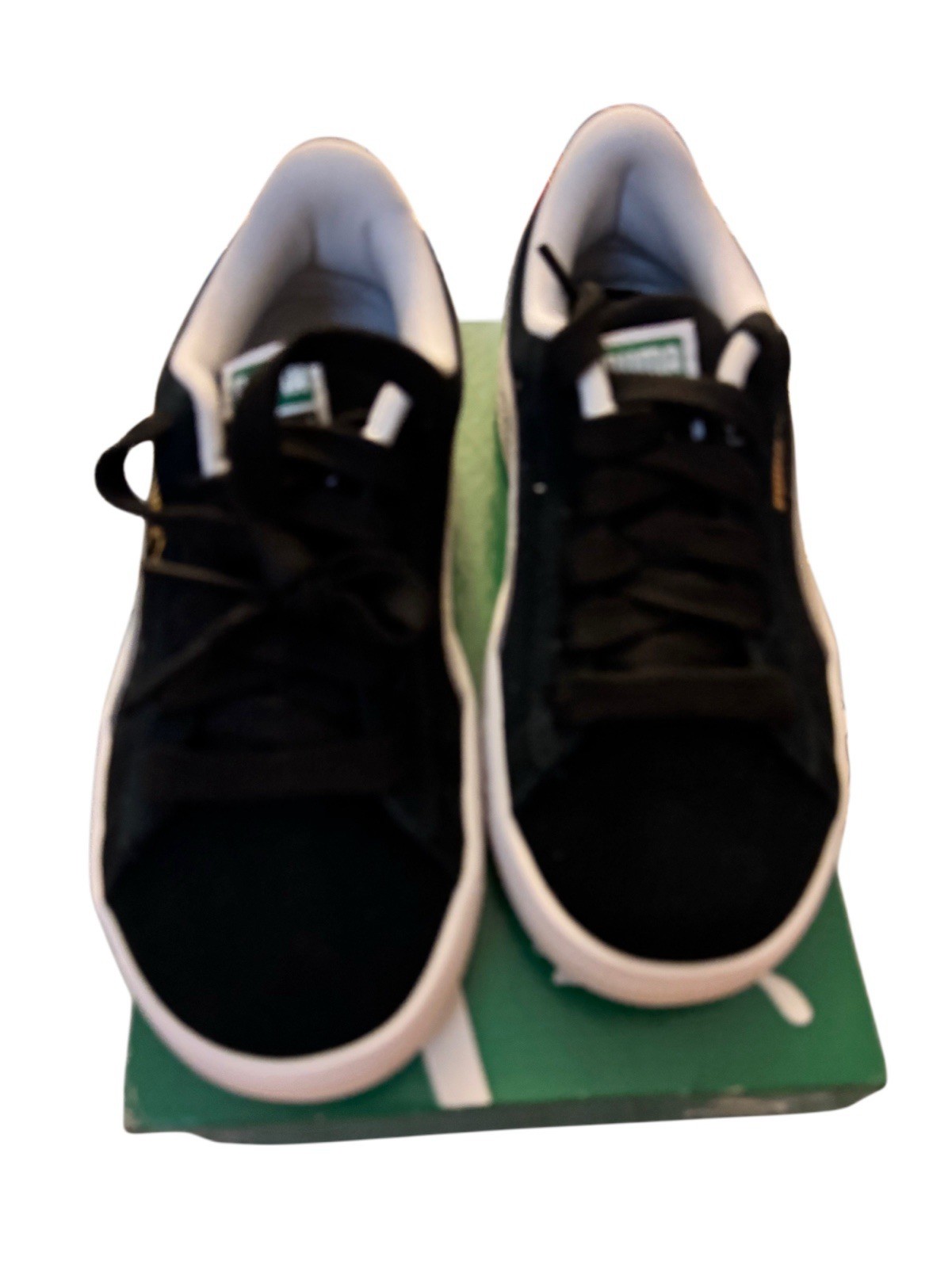 Puma Suede XL Black White Fashion Sneakers new kids