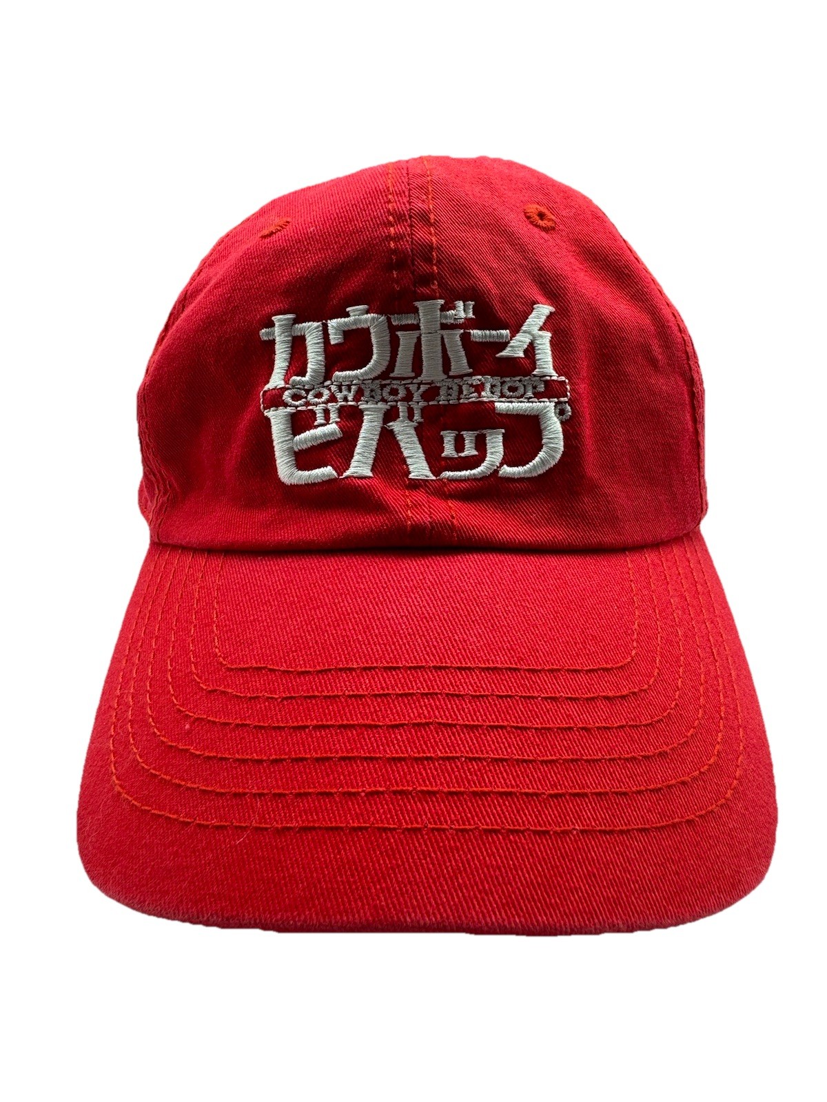 Cowboy Bebop Anime Promo Cap Hat Anime Red Script Japanese