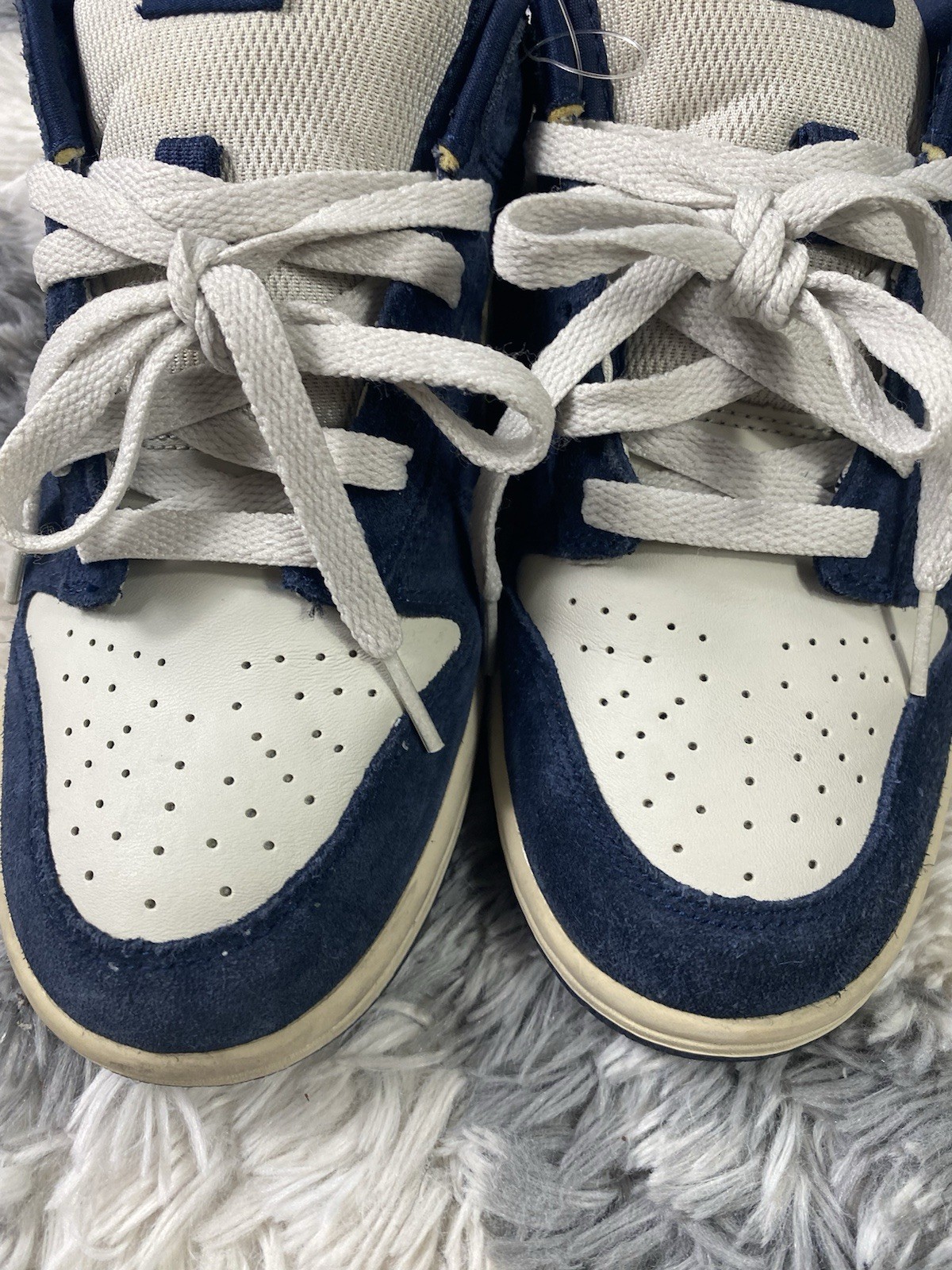 Nike Sb Dunk 6.0 Obsidian Navy Light Bone Sneaker Mens Size 8.5