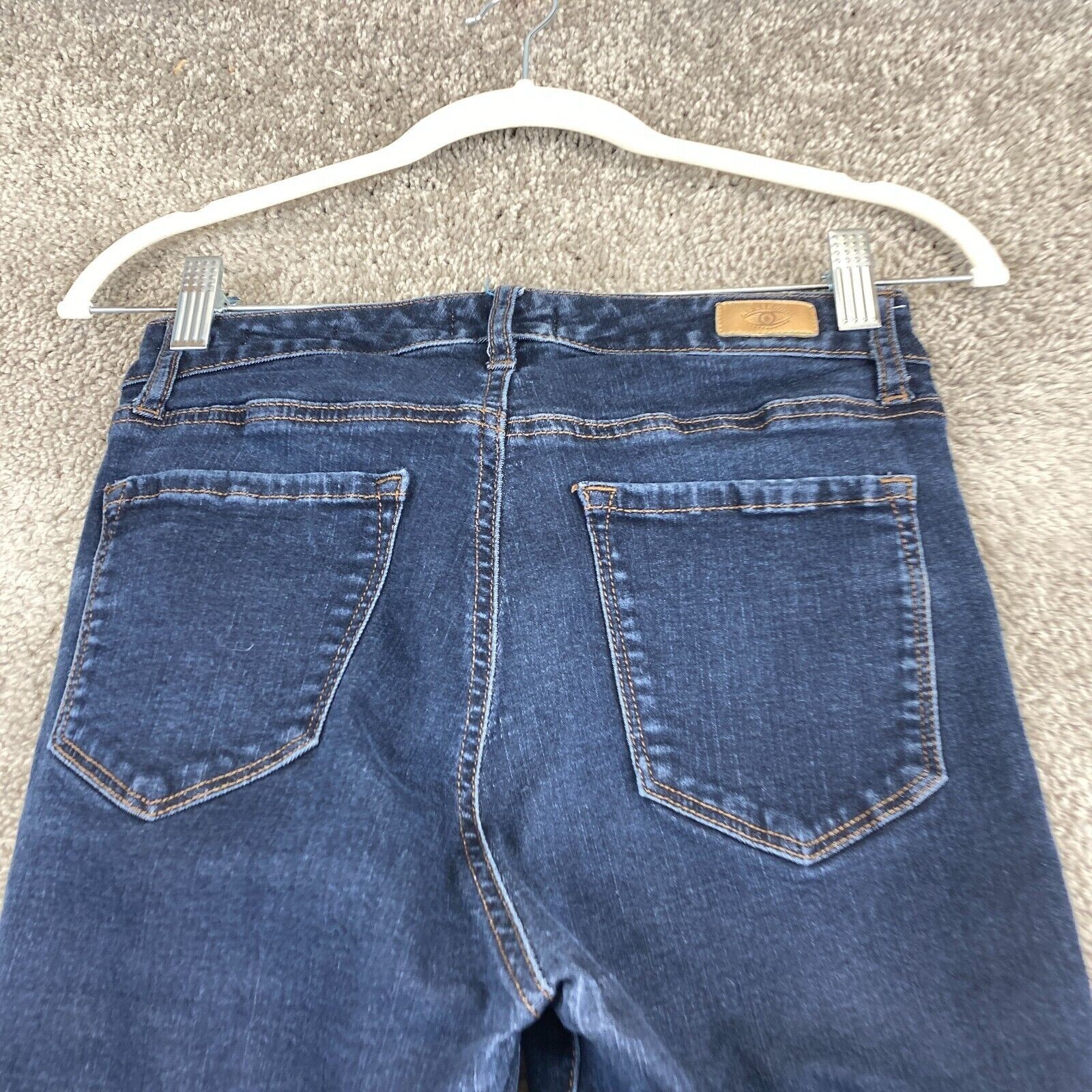 Sophia Vergara Rosa Blue Skinny Sailor Stretch Jeans Size 6 NWT