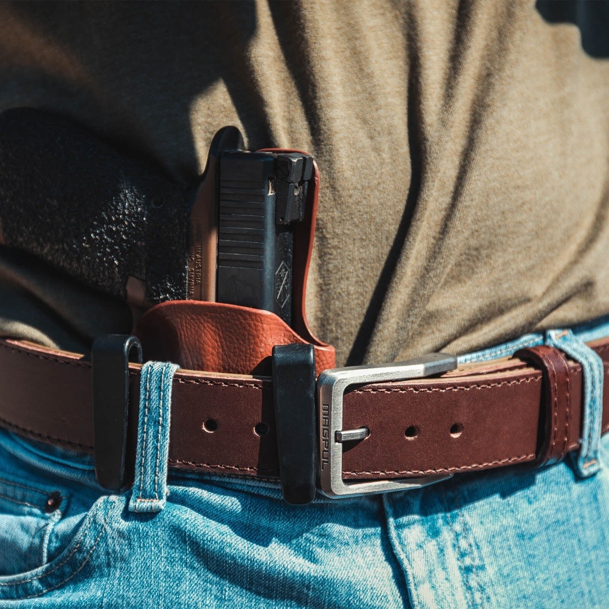 Magpul Tejas Gun Belt 2.0 – “El Original” Leather 1.50 inches wide