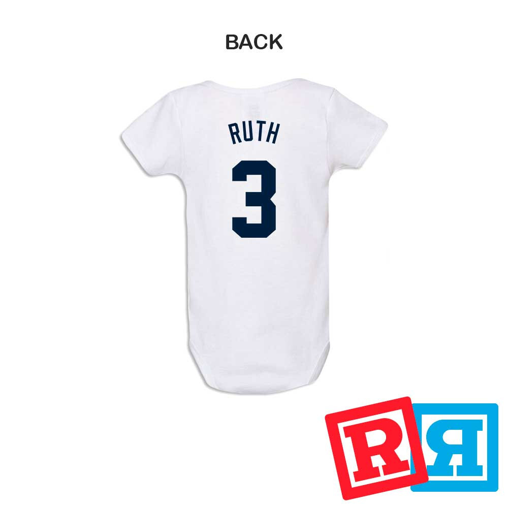 Babe Ruth New York Yankees Baseball Player Gerber Baby Onesie® Cotton Bodysuit