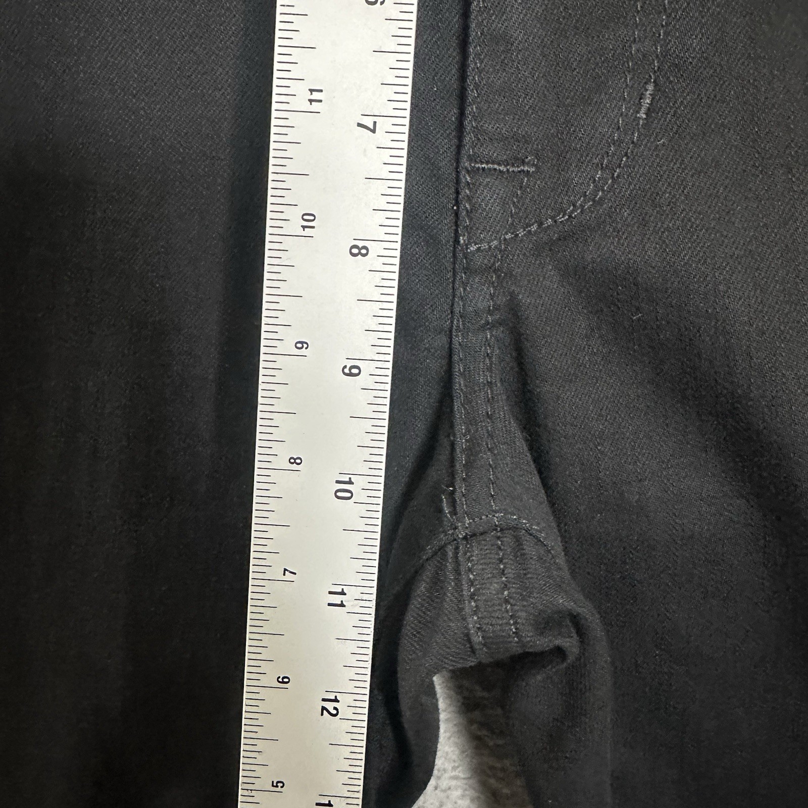 Joe’s Jeans Brixton Black Stretch Jeans Mens 36×30 Straight Slim Fit Dark Wash