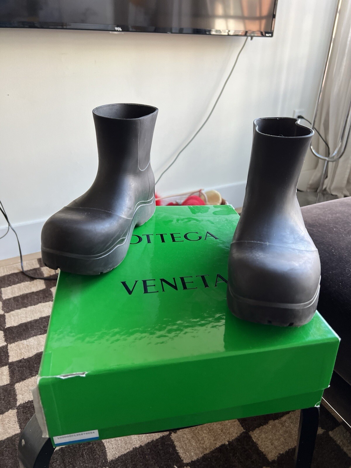 Bottega Veneta Puddle Boots Size 39 Us 8 Women’s
