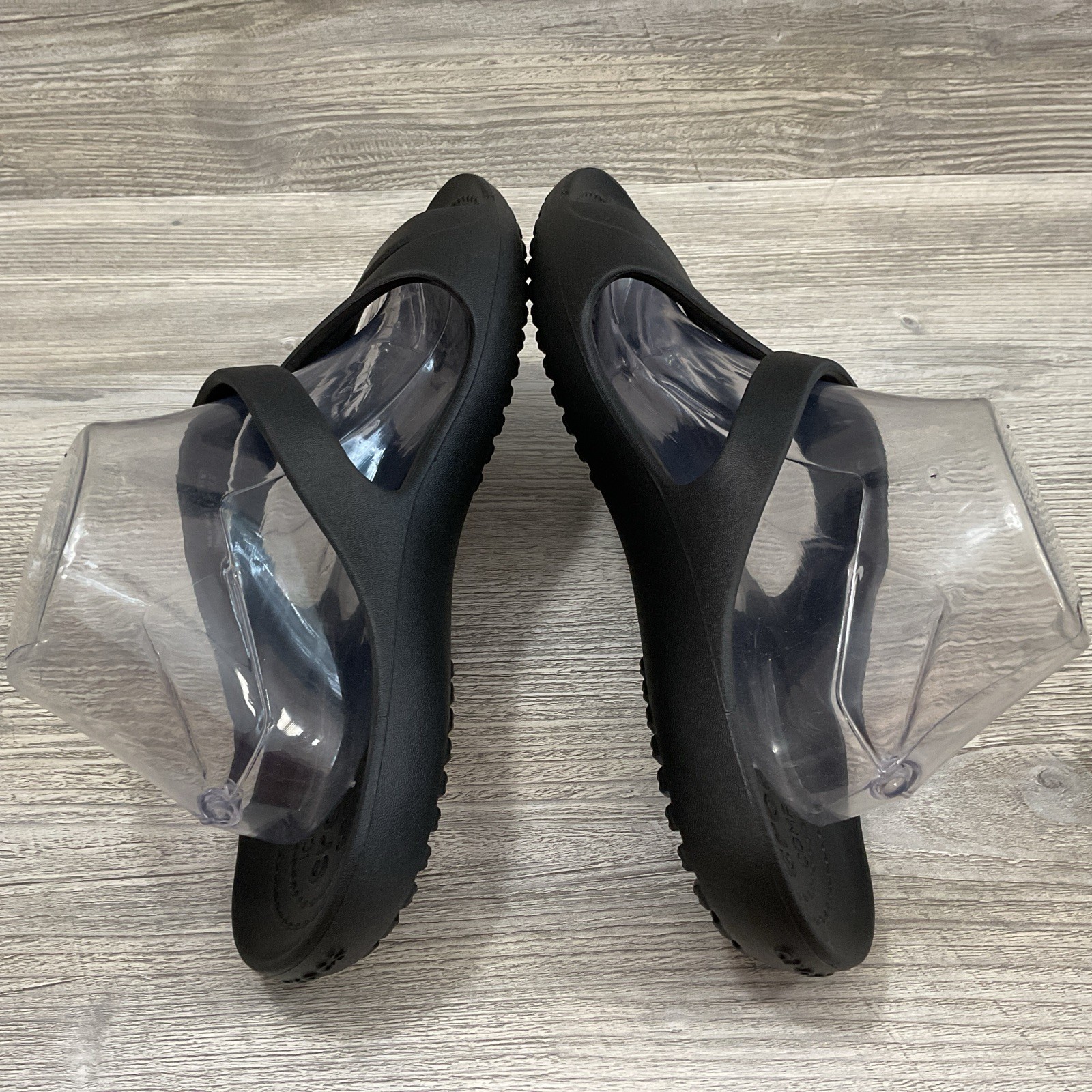 Crocs Sandals Kadee II Flip Flop Thong Black Rubber Slip On Open Toe Womens 11