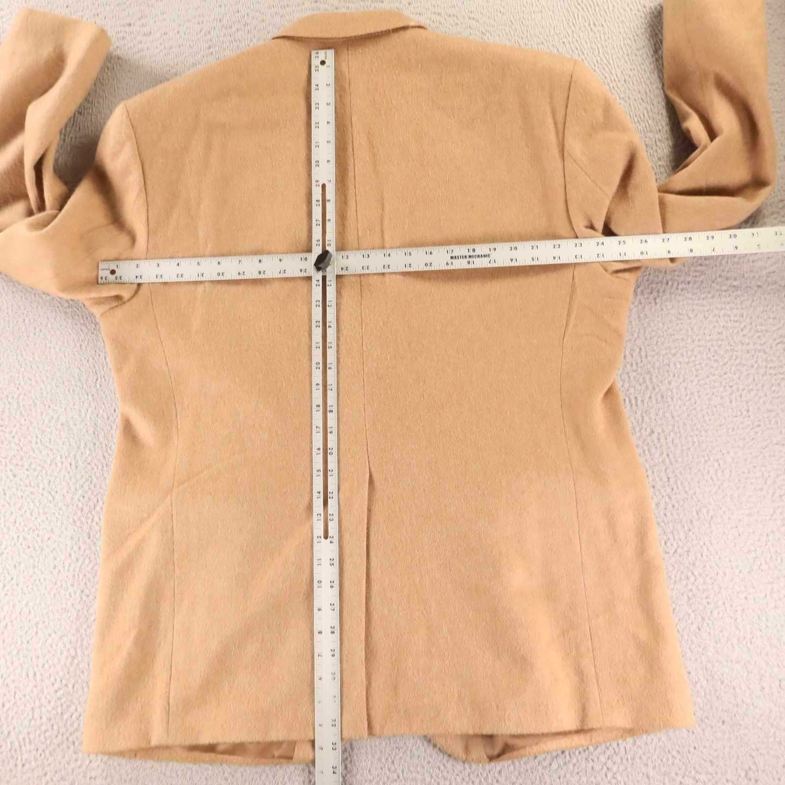 VTG Deansgate Jacket 48L XLT Beige 100% Camel Hair Flannel Soft Blazer
