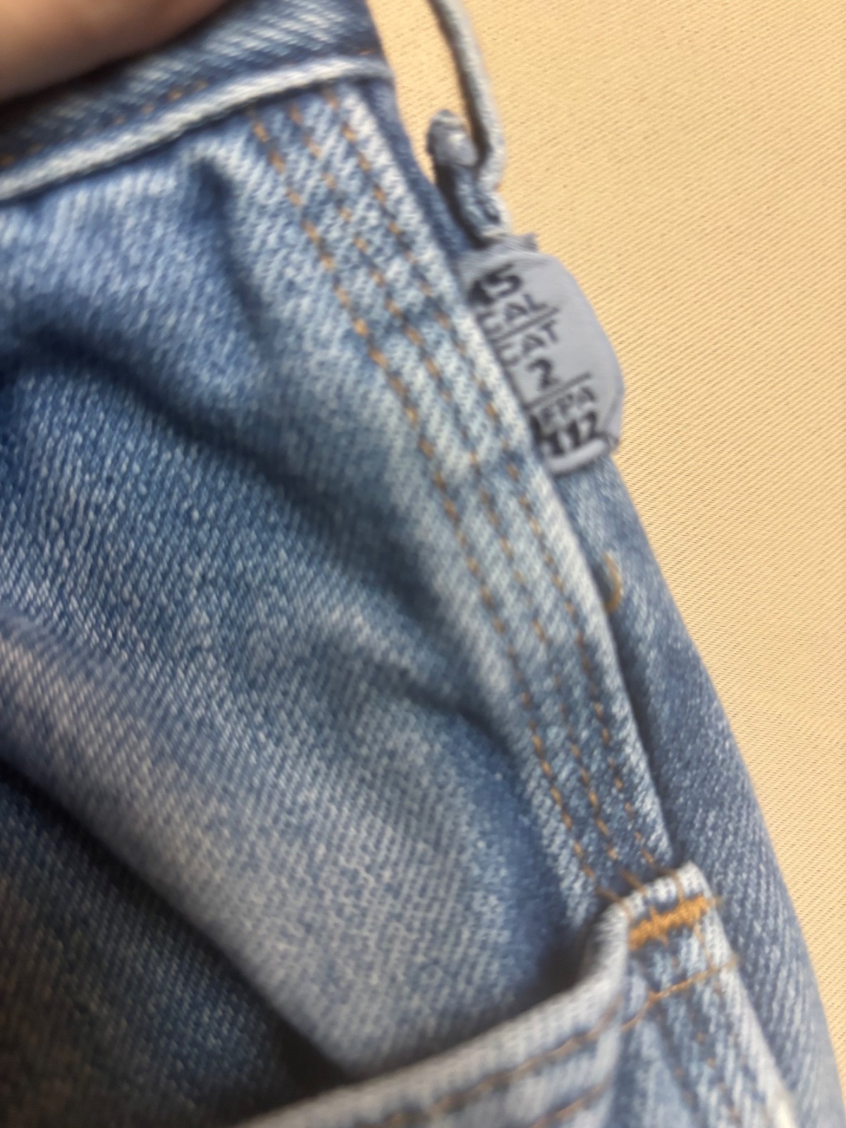 Tyndale FR Jeans Mens 38×30 Blue Denim Carpenter Arc Rated CAT 2 F290T READ