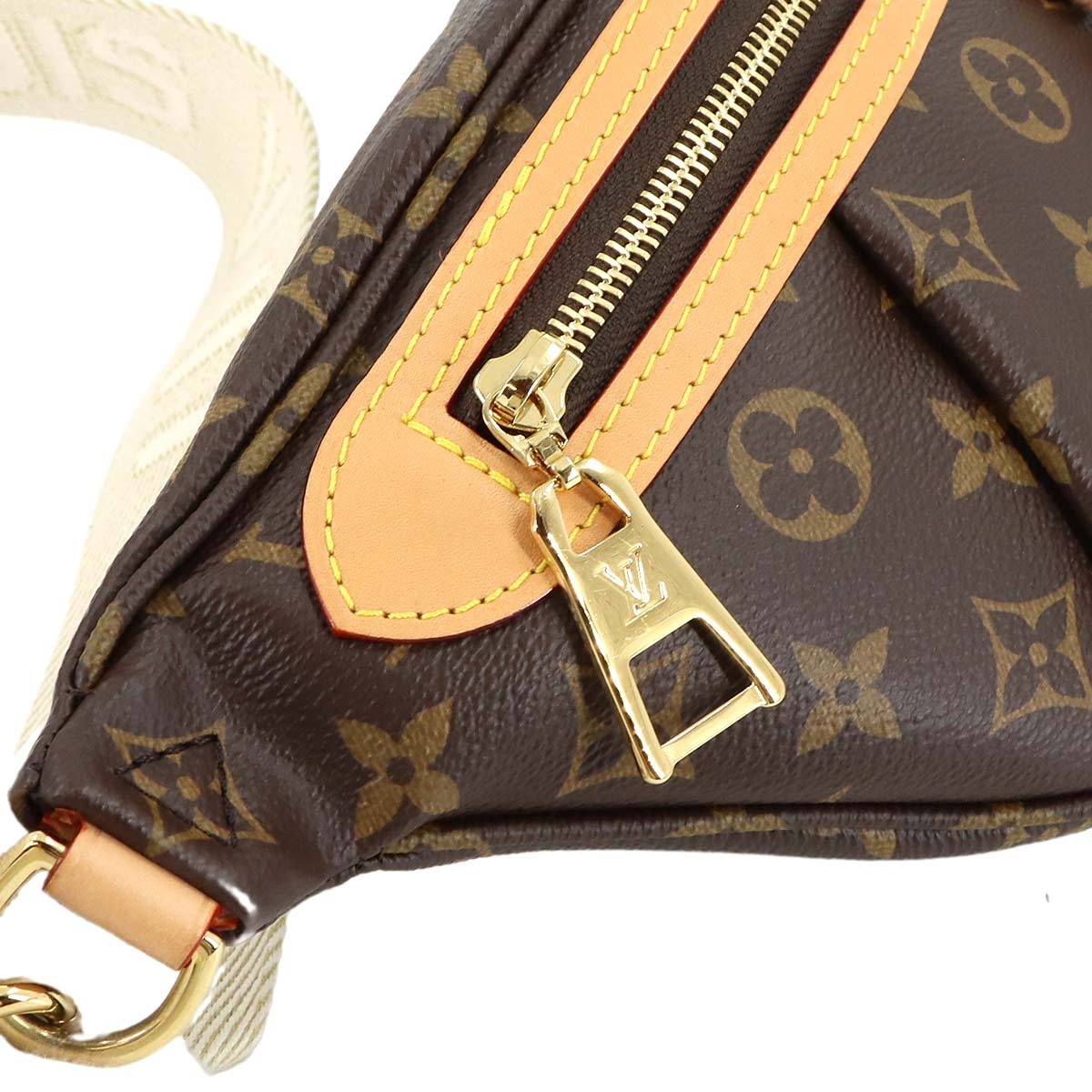 LOUIS VUITTON Monogram High Rise Body Bag Brown M46784 90322580