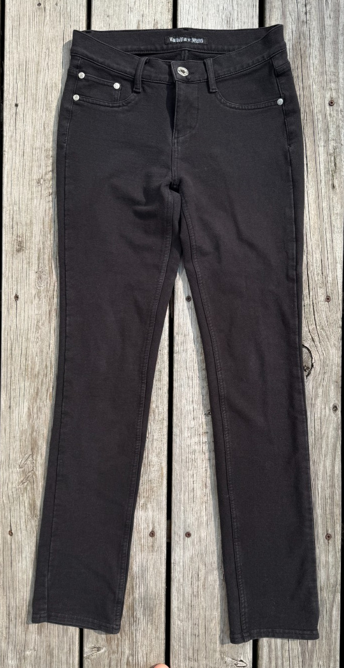 Vanilla Star Jeans black jeggings junior size 7