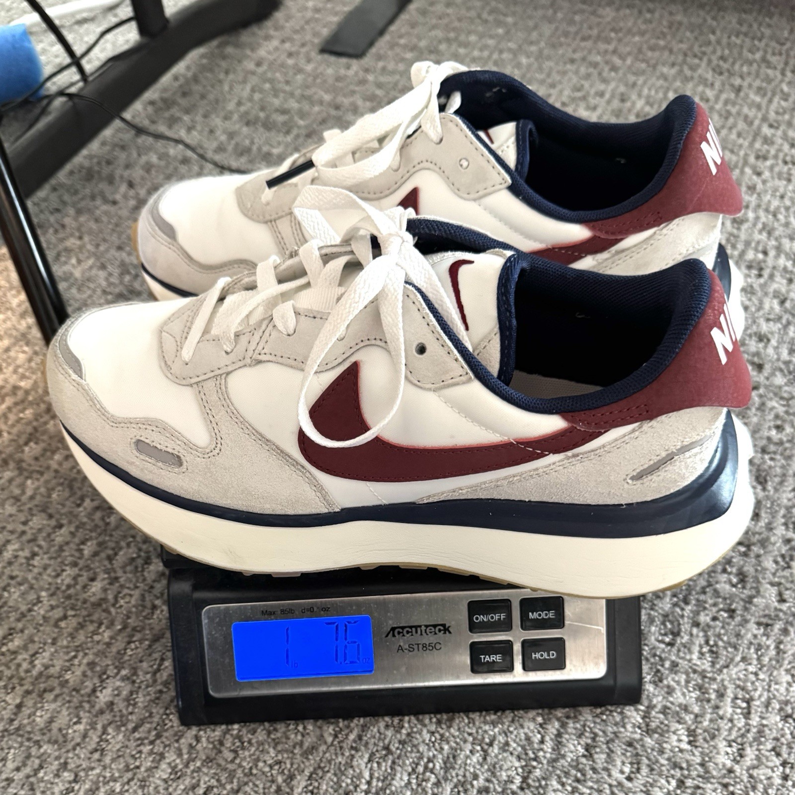 Nike Phoenix Waffle Light Bone Team Red FZ3600-072 W8.5 EU40