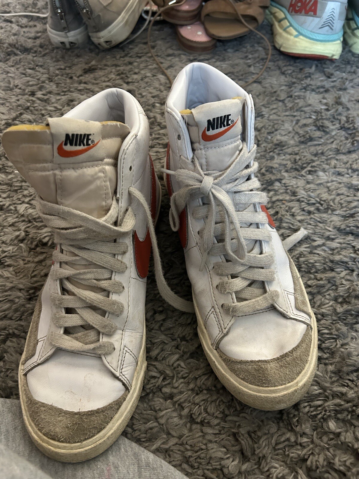 Size 8 – Nike Blazer Mid ’77 Vintage White Red