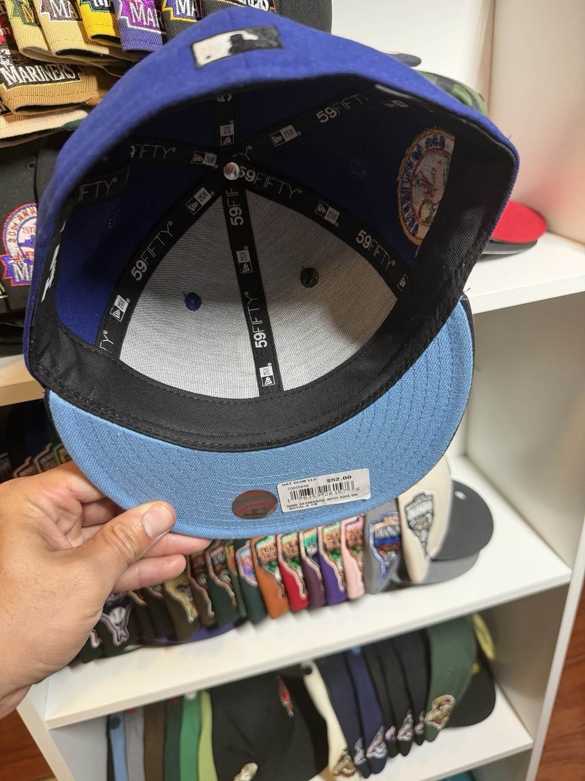 New Era T.v.B Slauson Boy Rushmore IV Seattle Mariners 59Fifty Fitted 6 7/8 Hat