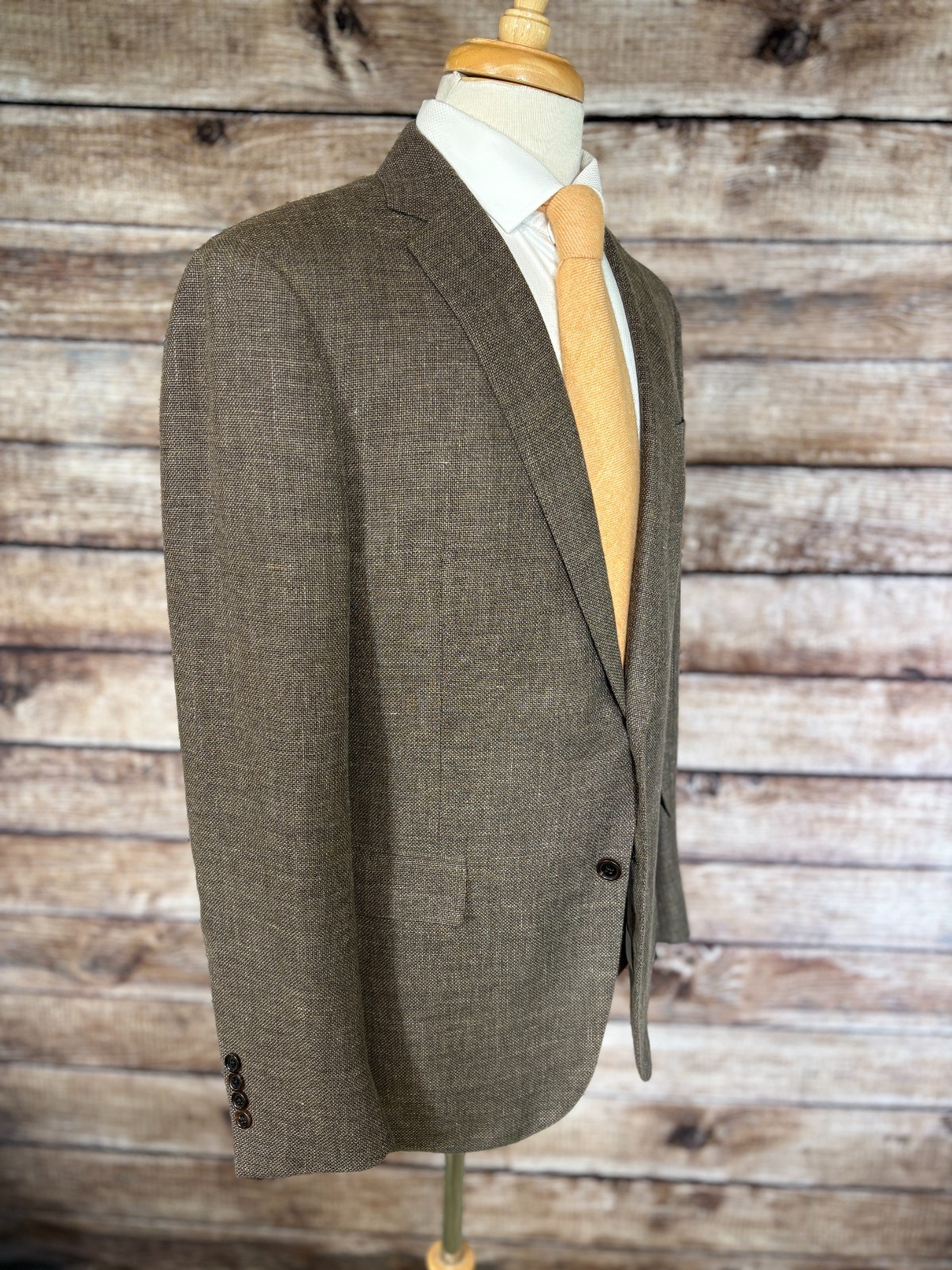 Ralph Lauren Purple Label Linen Wool Nigel Blazer Size 40 L