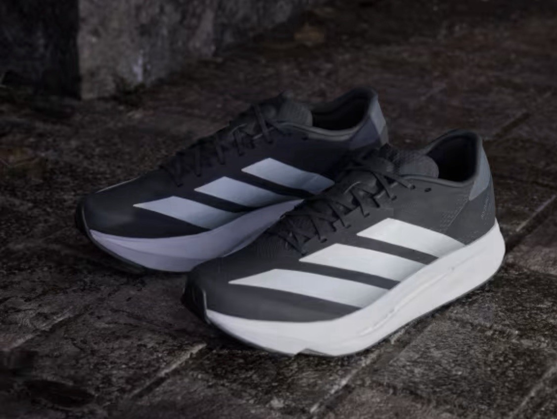 Adidas Adizero SL2 Men’s Running Shoes JQ0354 Black White Multi Size